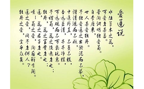 (精品)《愛蓮說》評課稿3篇