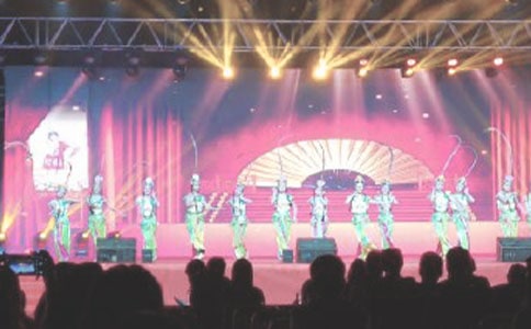 雜技表演小學作文