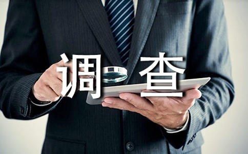 調查報告作文