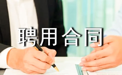 聘用合同范本15篇