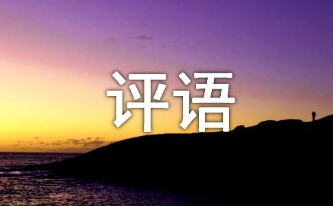 書法的評語400句