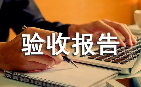 工程項(xiàng)目驗(yàn)收?qǐng)?bào)告