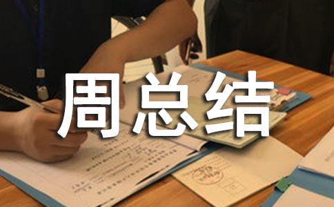 小學值周總結推薦