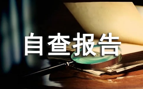 定點醫療機構自查報告